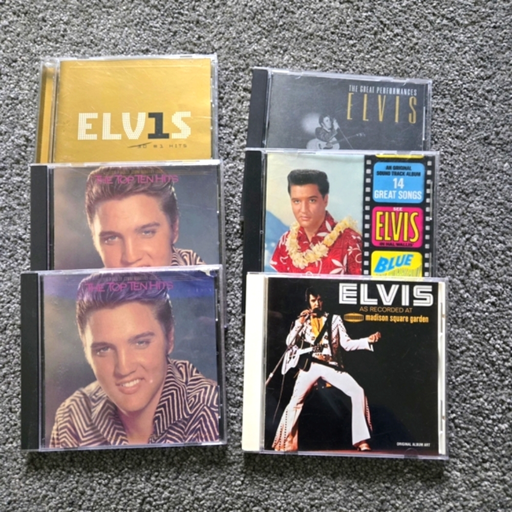 Elvis CD Collection - Gold, Black, Blue Covers